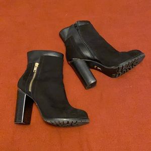 Black boots